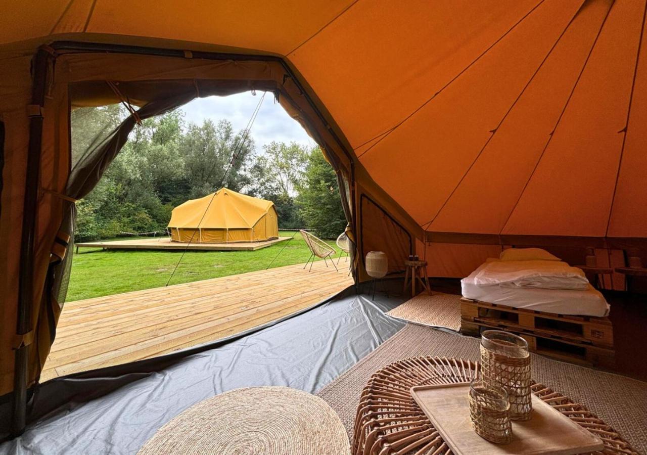 Glamping Bivak - Urban Gardens Gent Hotel Exterior foto